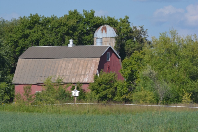 red barn